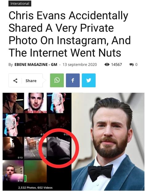 chris evans leaked nudes|Chris Evans Nude — Full Frontal COCK Exposed!